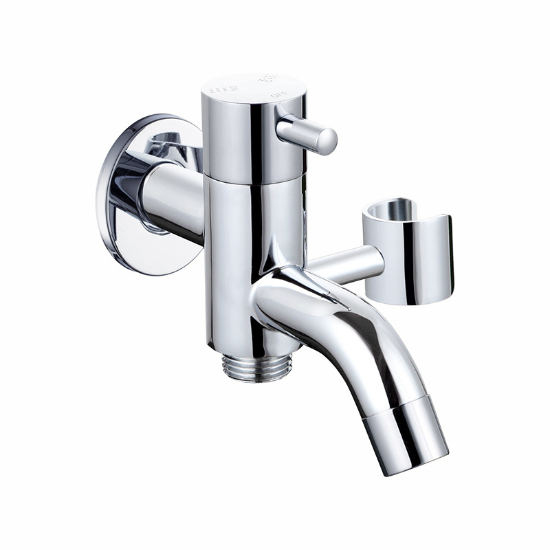 2 -Wege -Wasserhahn -Diverter -Ventil mit Duschhalterung